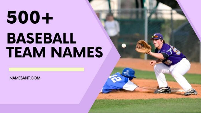 Baseball Team Name Ideas